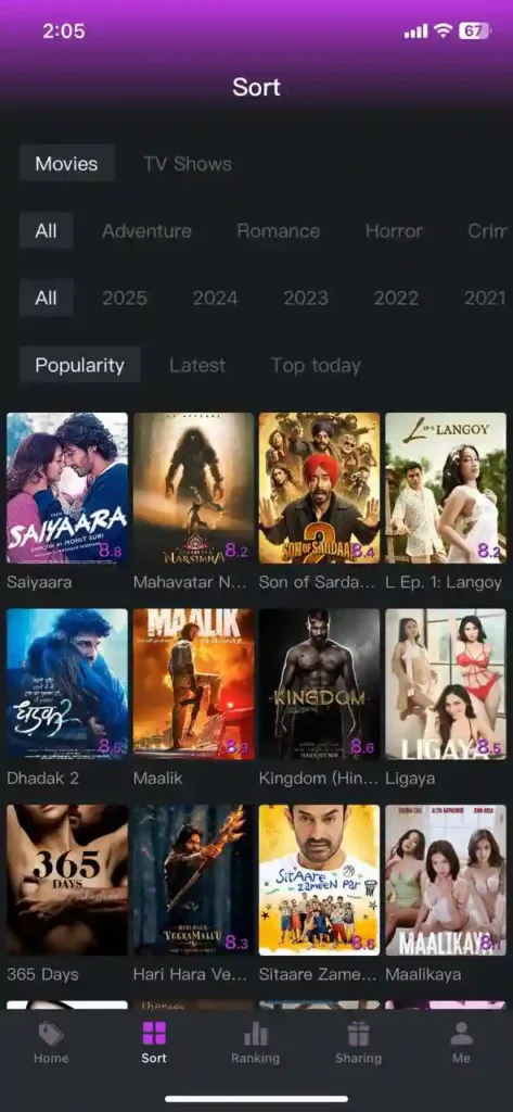 Tiptrace Movie Apk 2