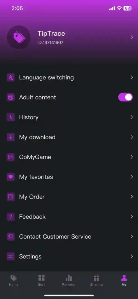 Tiptrace Movie Apk 3